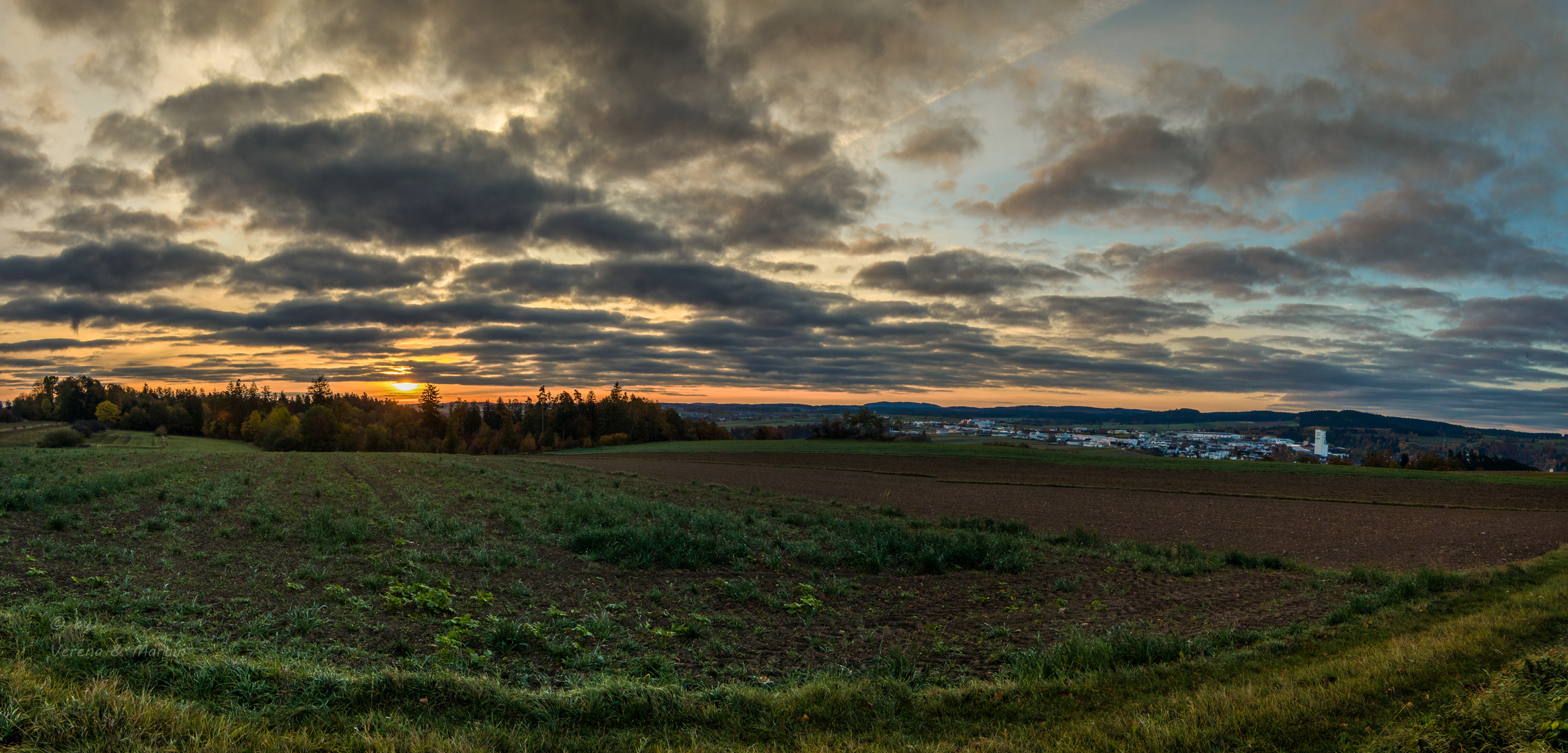 Sonnenaufgang in Zwettel 