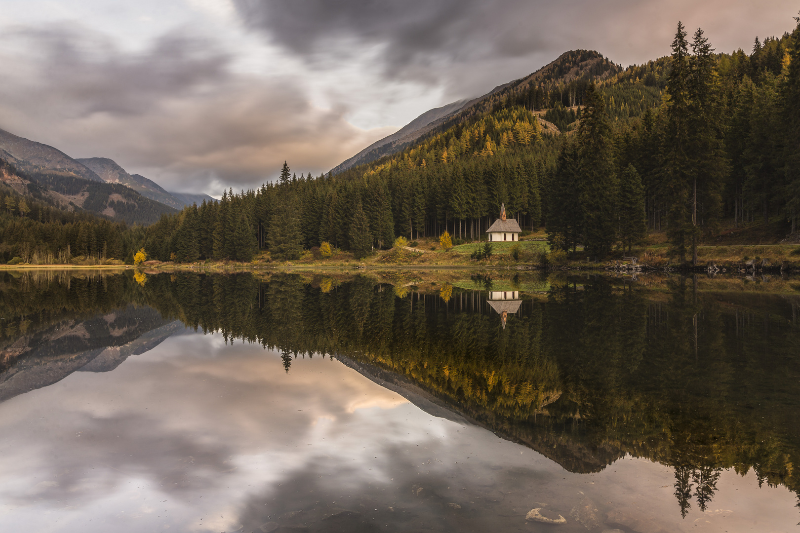 Sonnenaufgang- Ingeringsee/Steiermark-Österreich