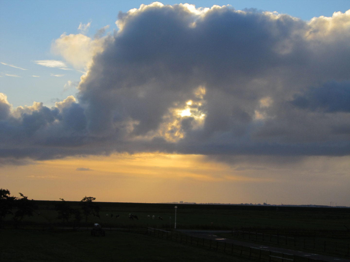 Sonnenaufgang Insel Neuwerk