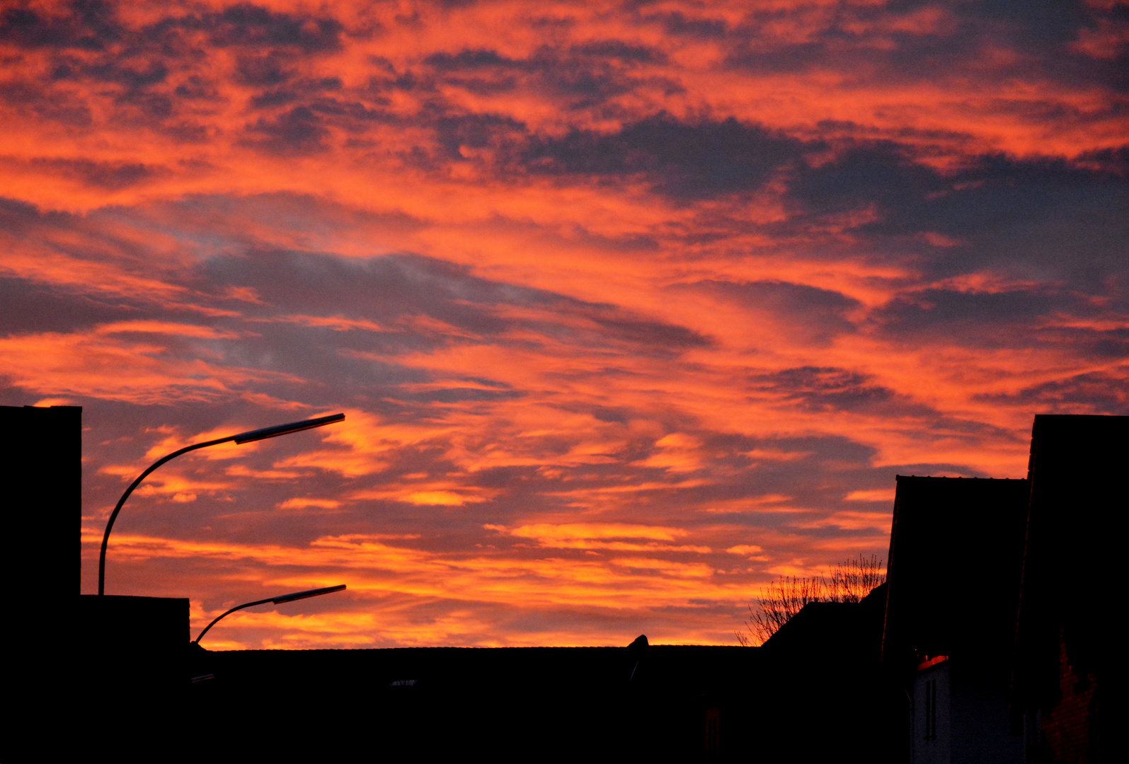 Sonnenaufgang irgendwo in Germany