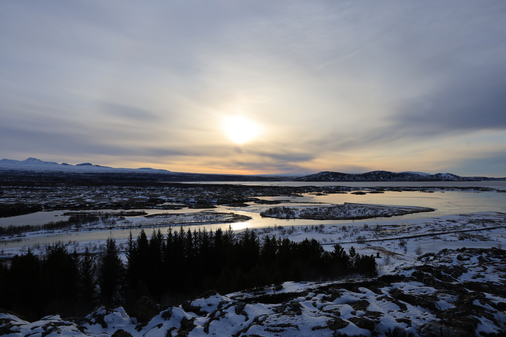 Sonnenaufgang Island