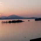 Sonnenaufgang "Isola Pescatore + Isola Bella"