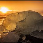 Sonnenaufgang Jökulsarlon