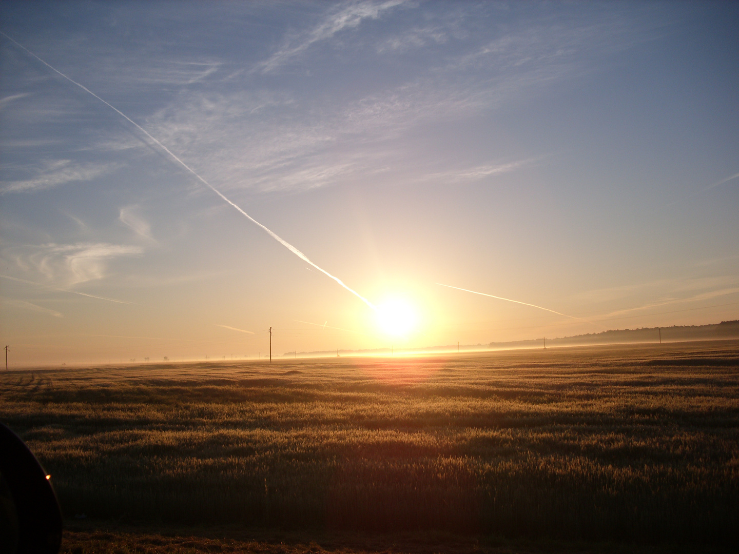 Sonnenaufgang Juni 4:40 Uhr - Weissrussland