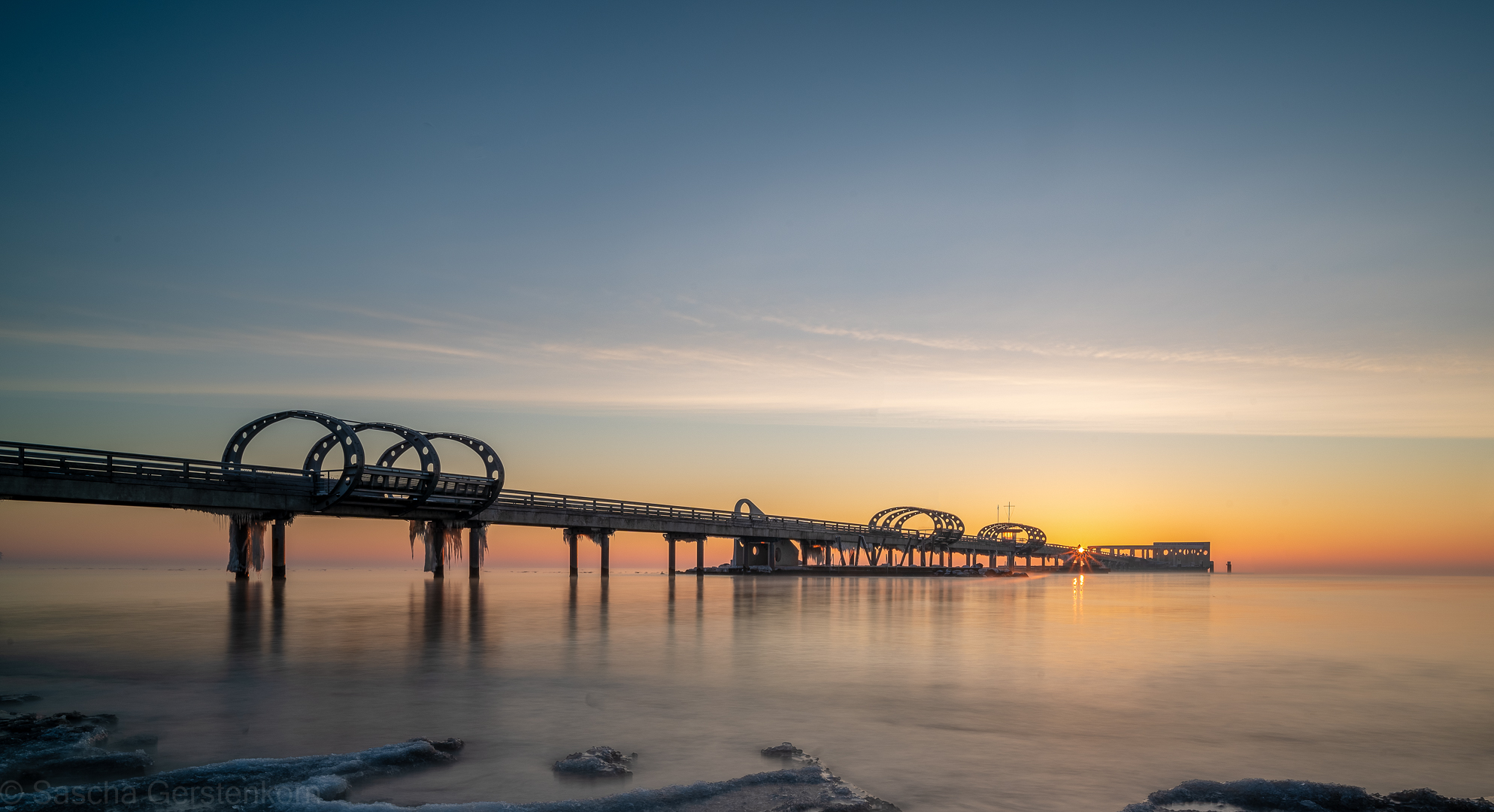 Sonnenaufgang Kellenhusen 14.02.2021