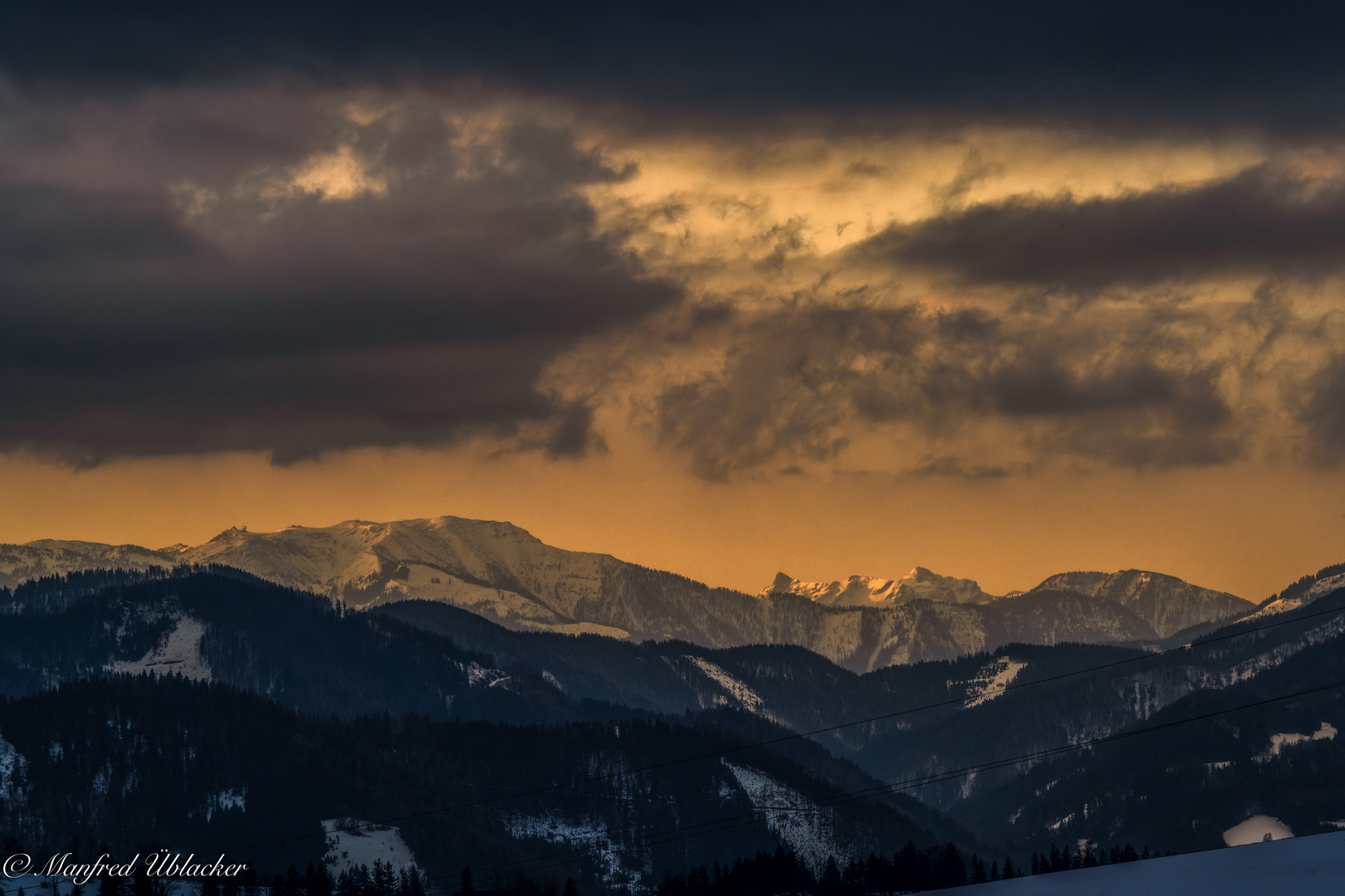 Sonnenaufgang knapp vor der ...