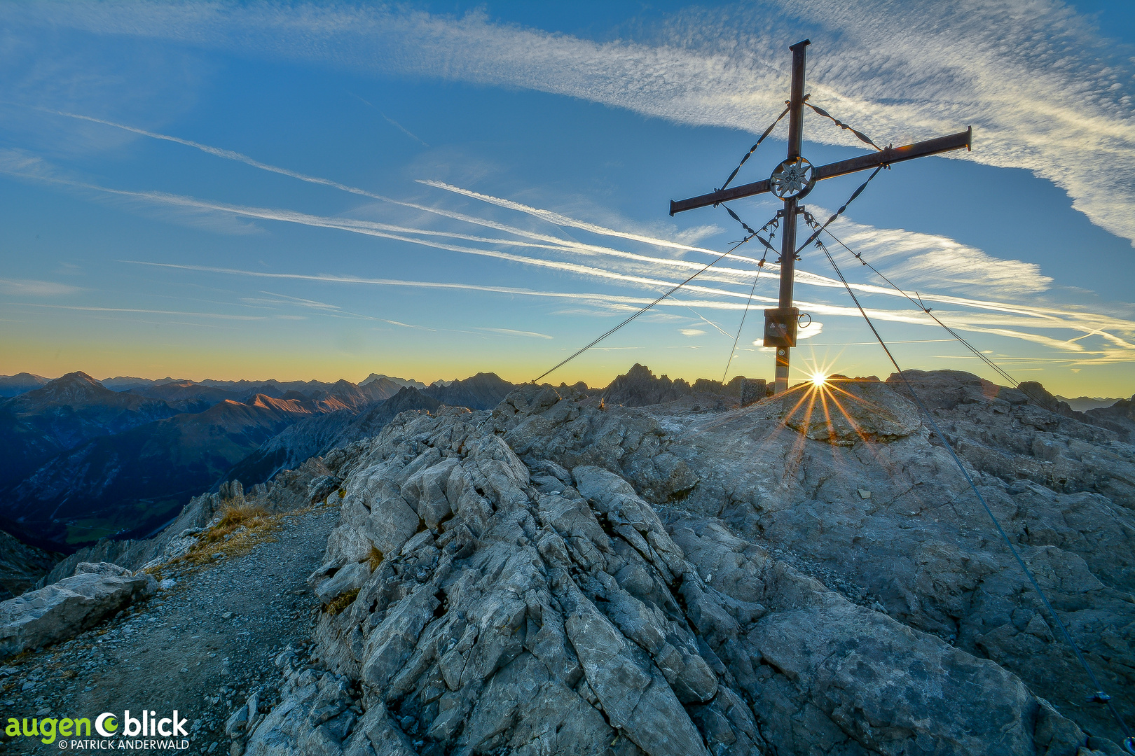 Sonnenaufgang Kogelseespitze