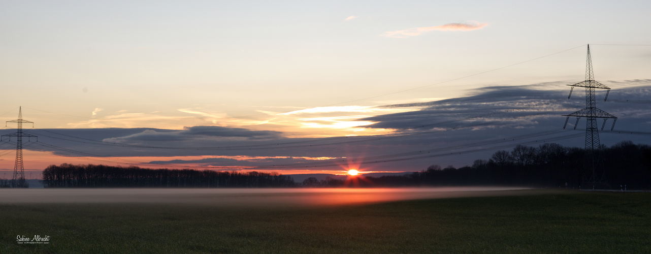 Sonnenaufgang kurz vor Pfiffelbach