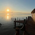 Sonnenaufgang Lagune von Bacalar