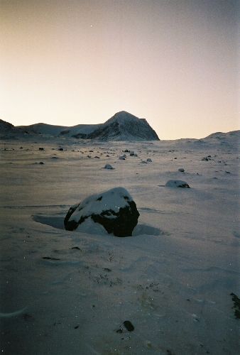 Sonnenaufgang, Lappland