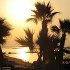 Sonnenaufgang Larnaca, auf Zypern