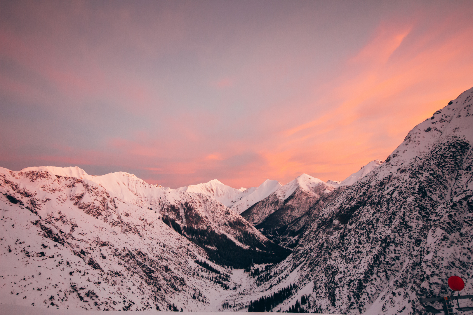 Sonnenaufgang Lechtaler Alpen