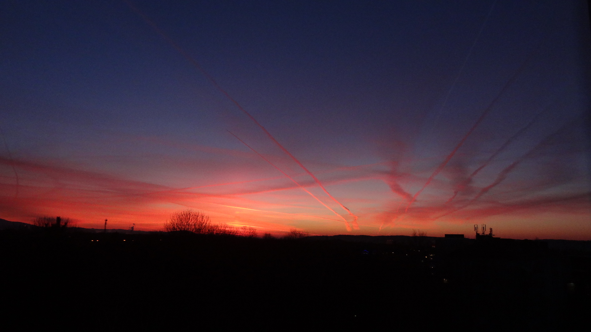 Sonnenaufgang Linz