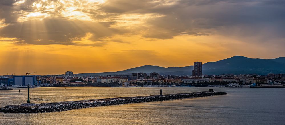 Sonnenaufgang Livorno