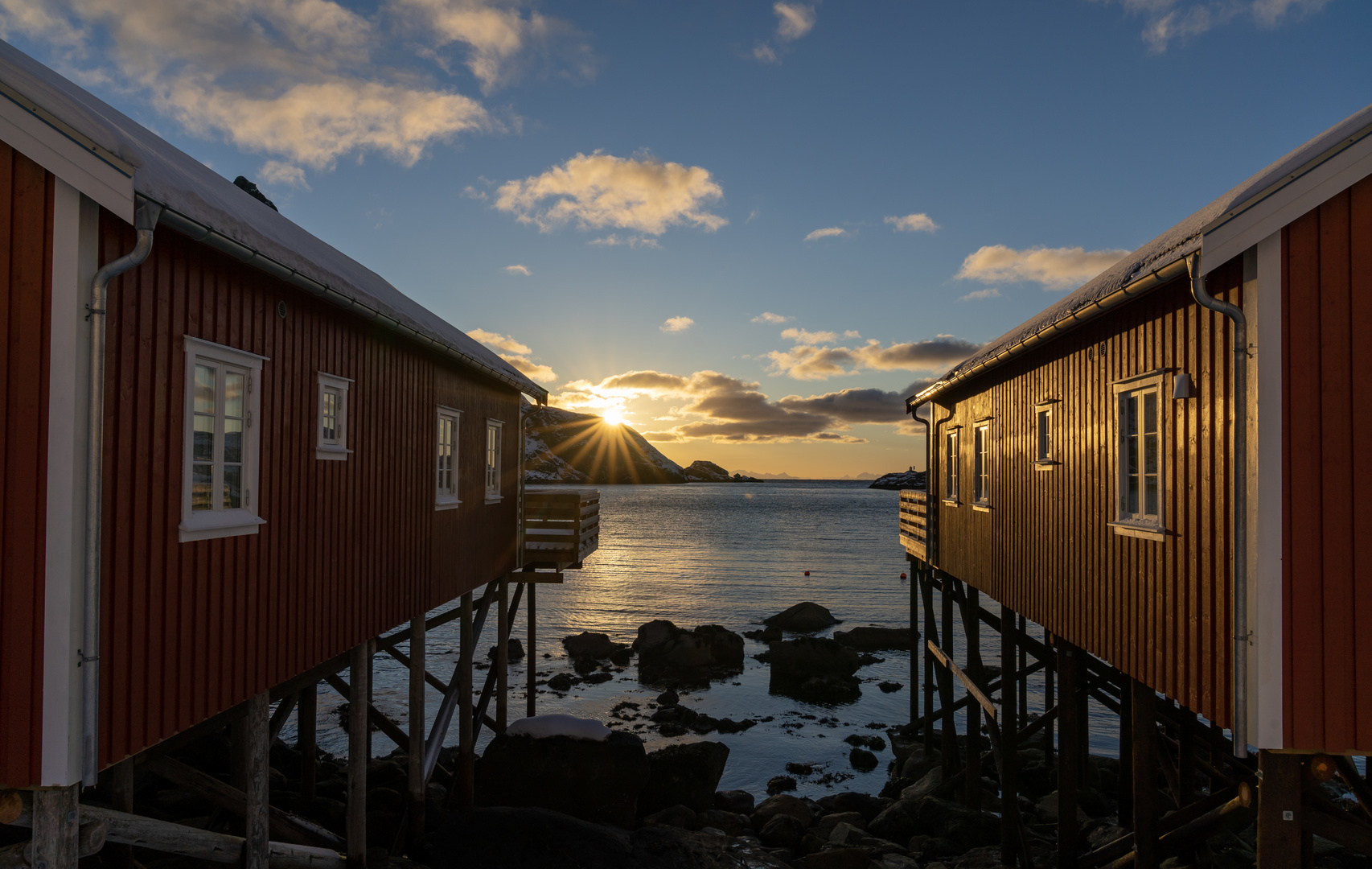 Sonnenaufgang Lofoten