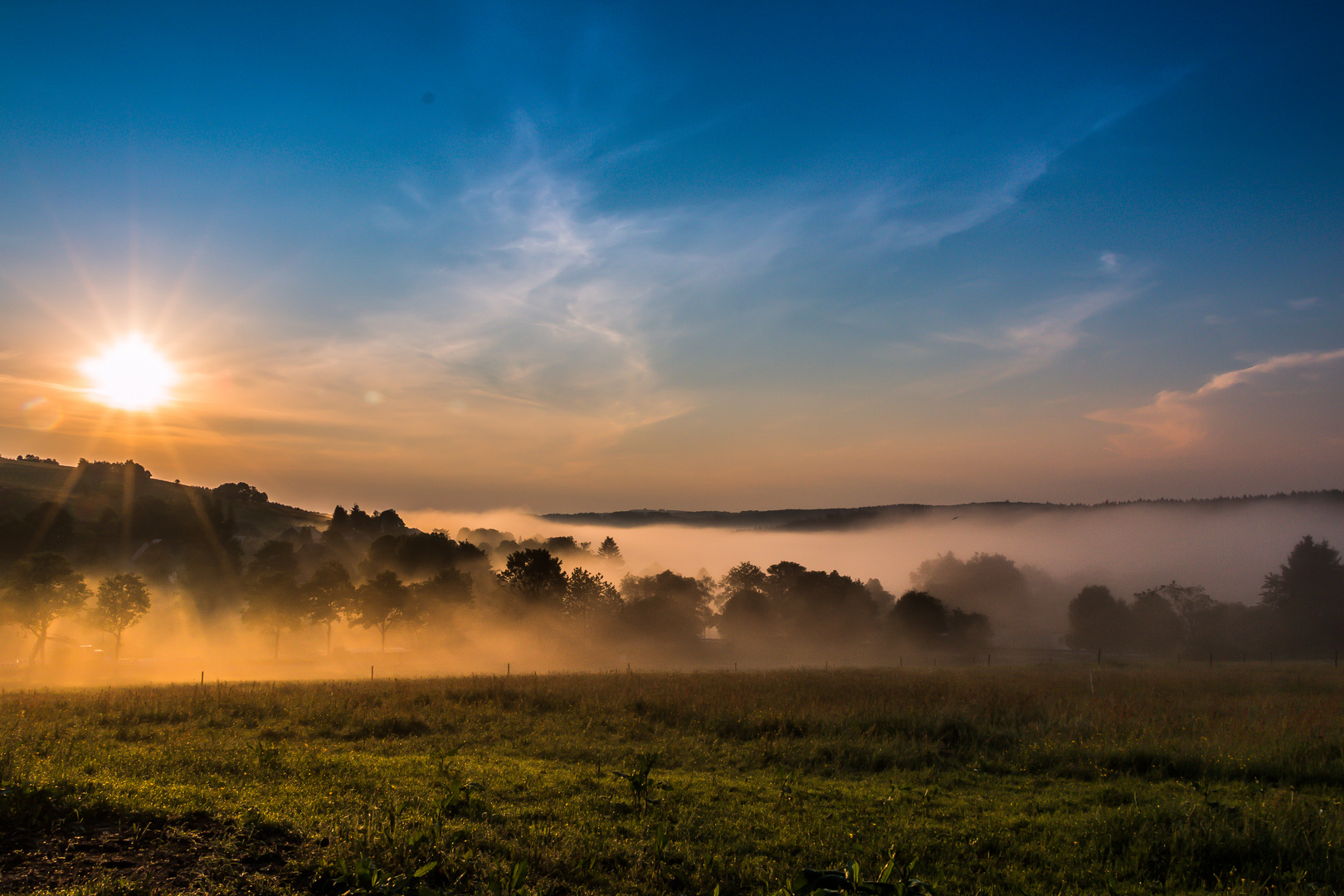 Sonnenaufgang Lützel-Hilchenbach-Siegen