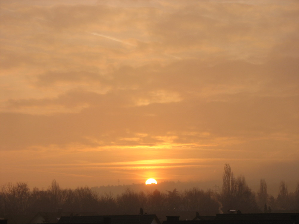 Sonnenaufgang März 2009