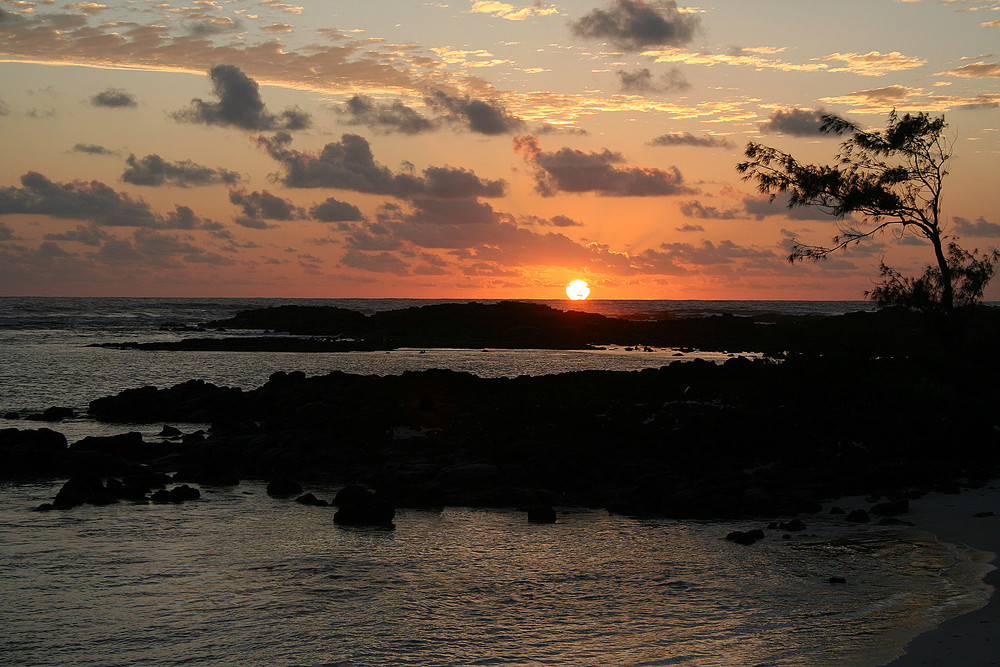 Sonnenaufgang Mauritius