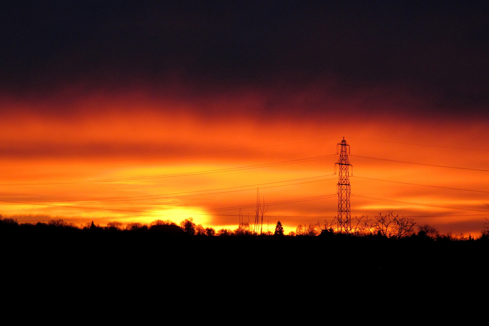 Sonnenaufgang meets Gewitter