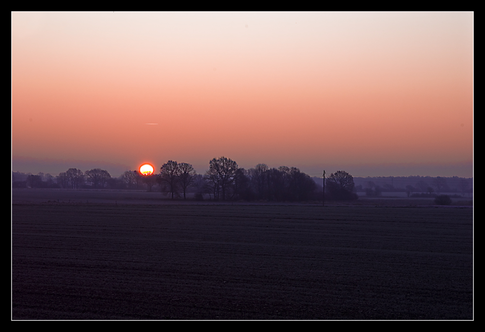 Sonnenaufgang Meiner Landschaft