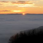 Sonnenaufgang mit Blick auf die Söhre