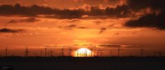 Sonnenaufgang mit Festlandblick