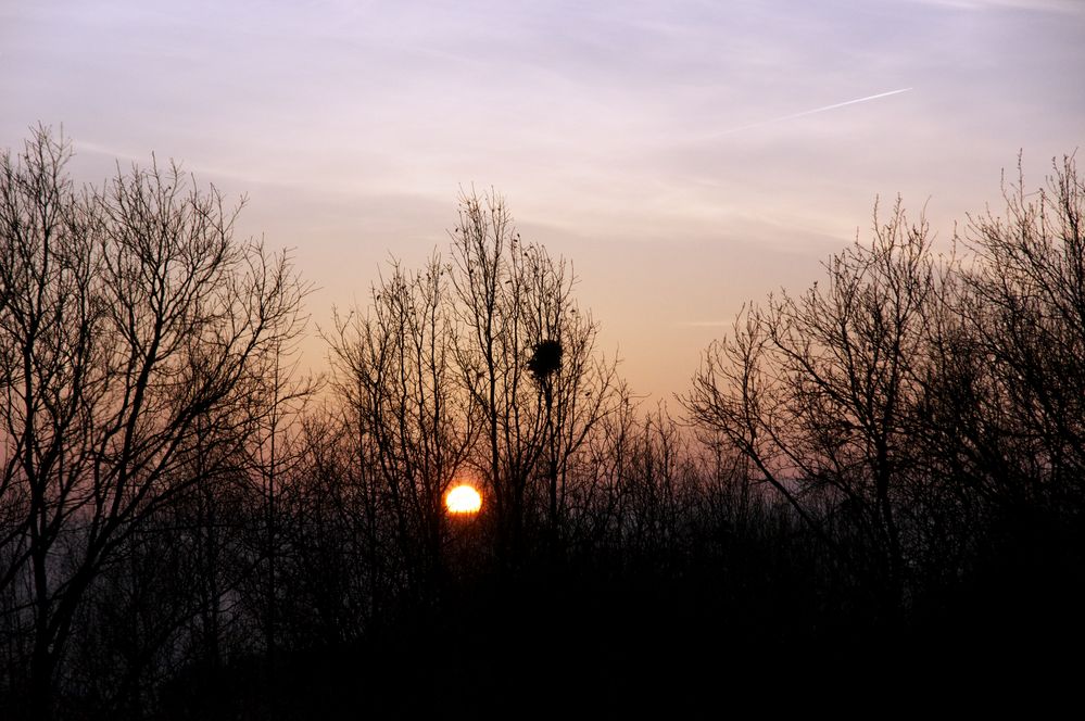 Sonnenaufgang mit Kobel um 06:58:58 Uhr