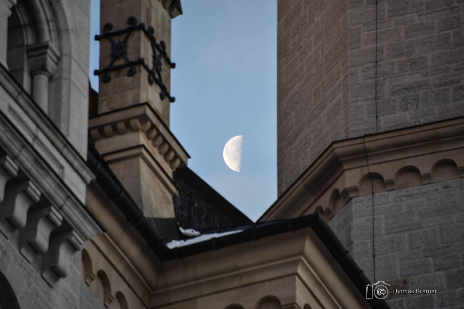 Sonnenaufgang - mit Mond D75_0237