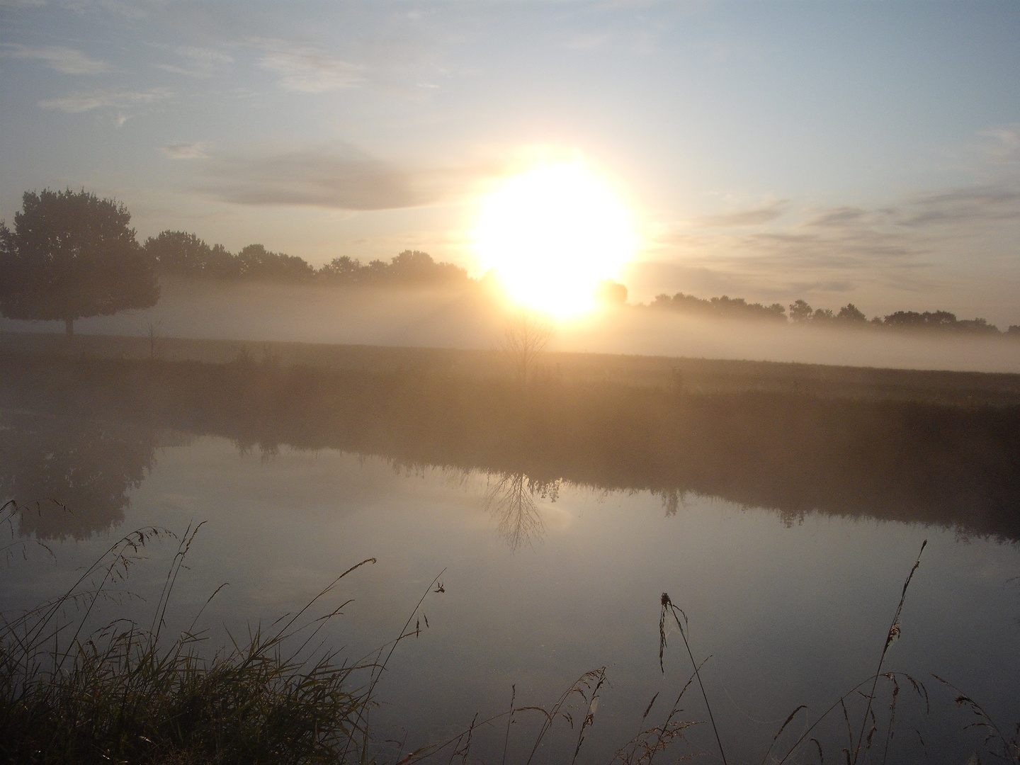 Sonnenaufgang mit Nebel 2