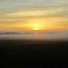 Sonnenaufgang mit Nebel