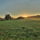 Sonnenaufgang mit Nebel