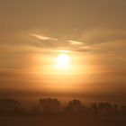 Sonnenaufgang mit Nebel