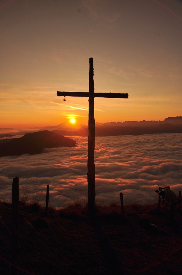 Sonnenaufgang mit Nebelmeer