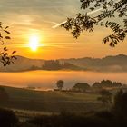 Sonnenaufgang mit Nebelstimmung