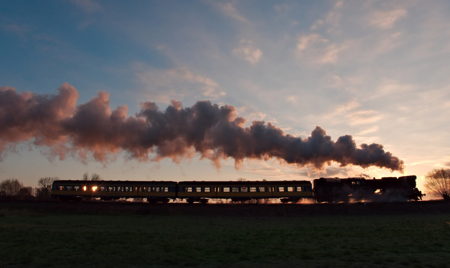 Sonnenaufgang mit OL 49-69