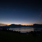 Sonnenaufgang mit Rigi und Vierwaldstättersee