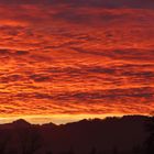 Sonnenaufgang mit Sätis im hintergrund