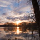 Sonnenaufgang mit Spielgel