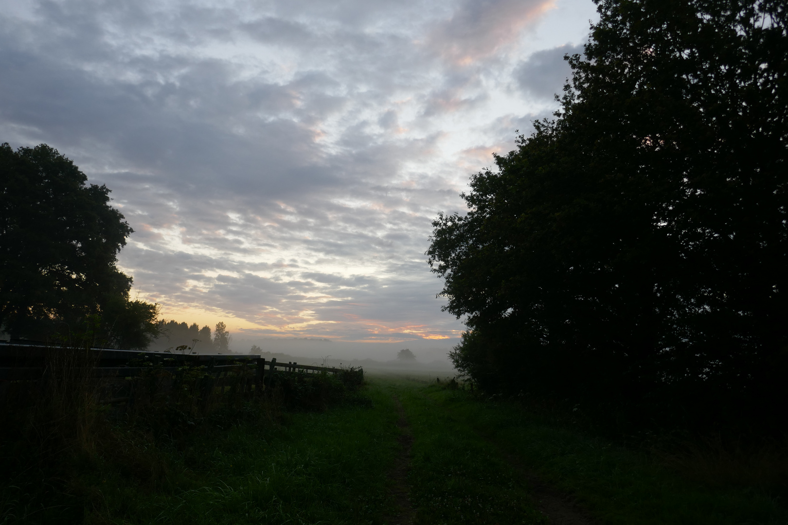 Sonnenaufgang mit Wolken