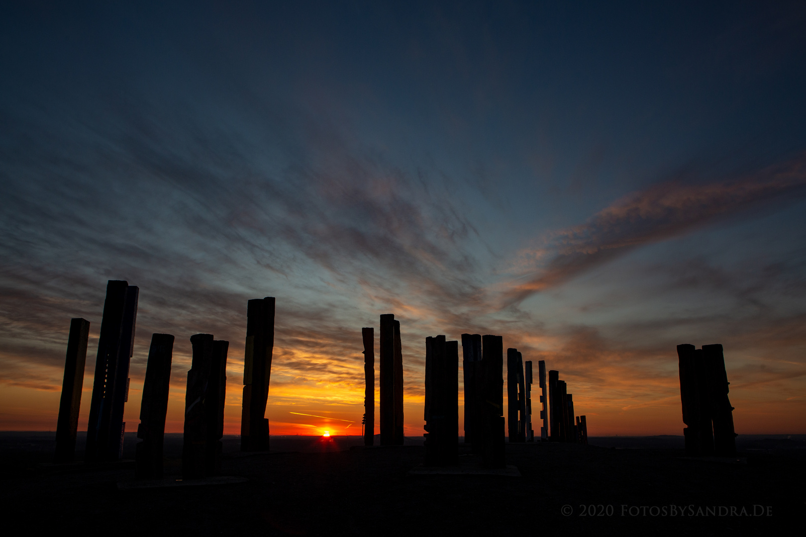 Sonnenaufgang mitten im Pott