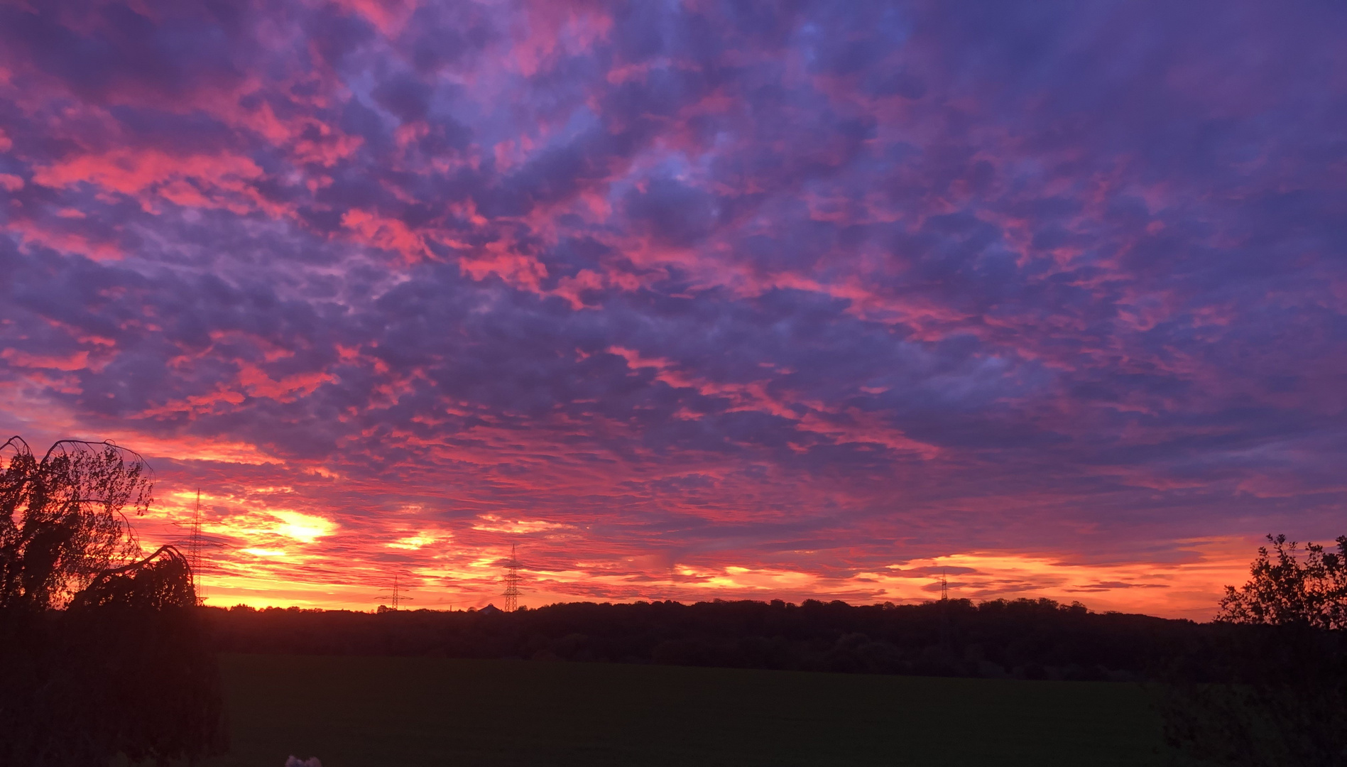 Sonnenaufgang mitten im Ruhrpott