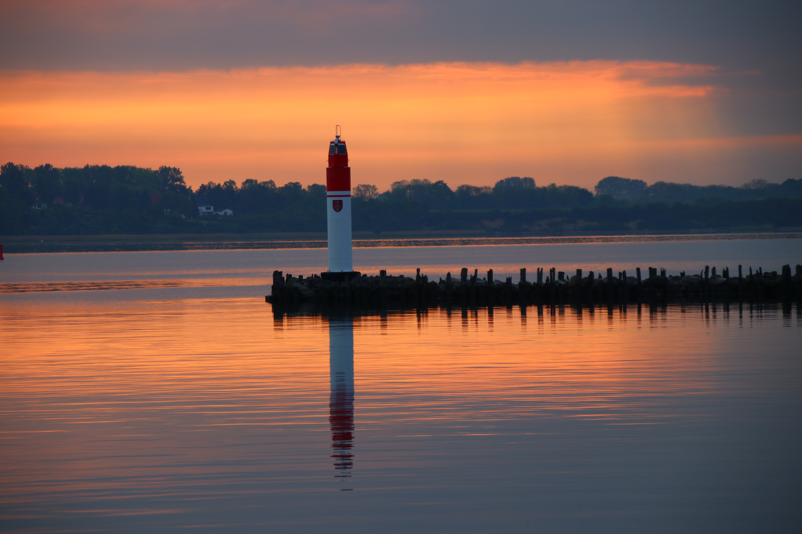 Sonnenaufgang Molenfeuer Stralsund