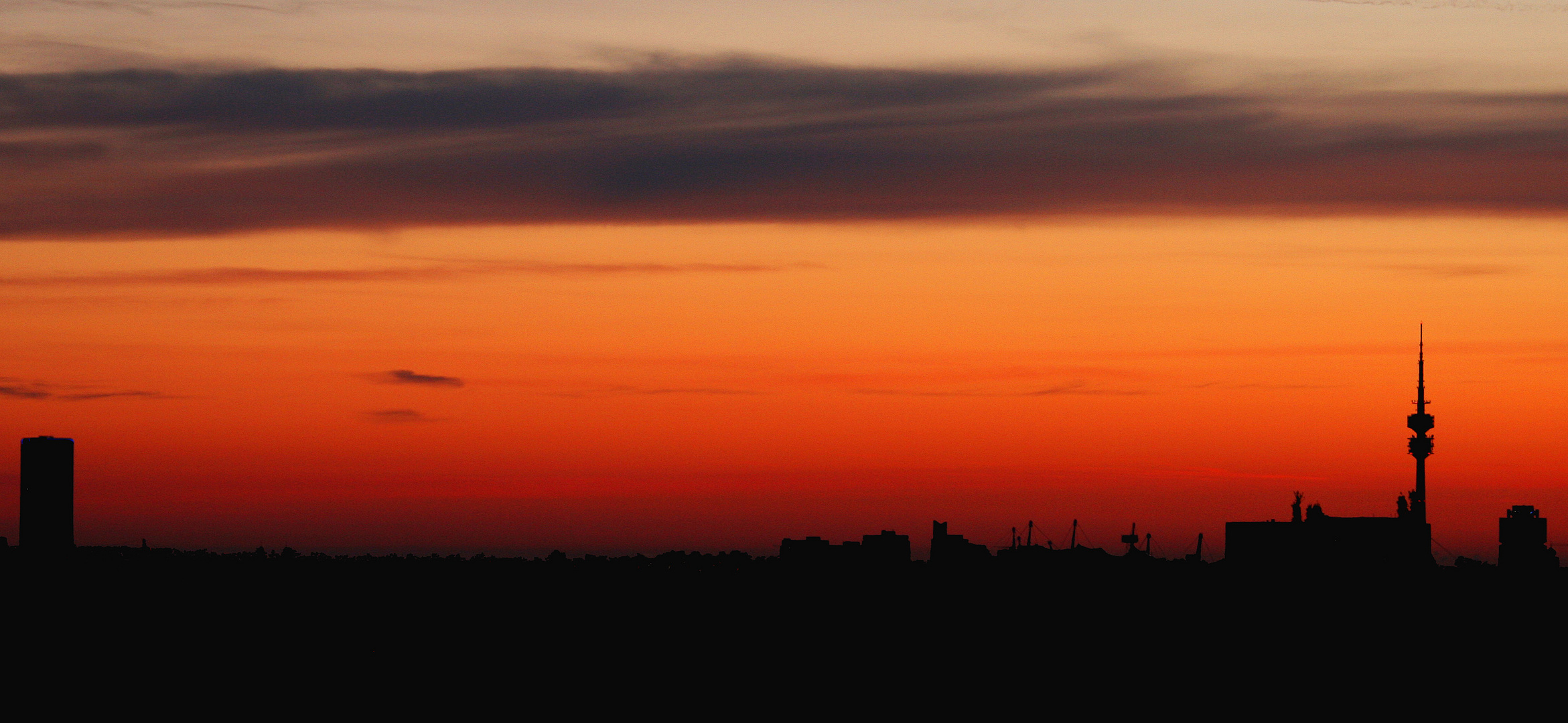 Sonnenaufgang München