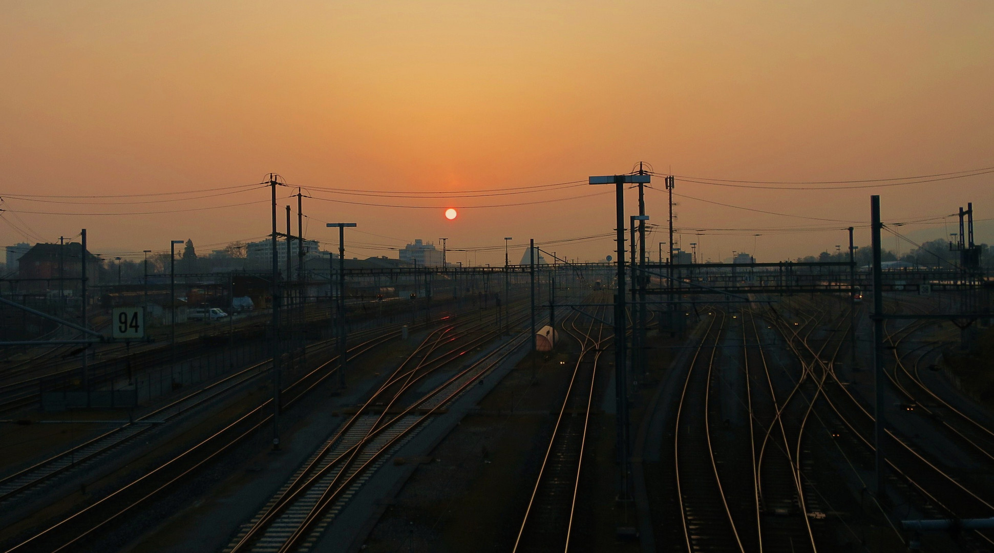 sonnenaufgang münchensteinbrücke