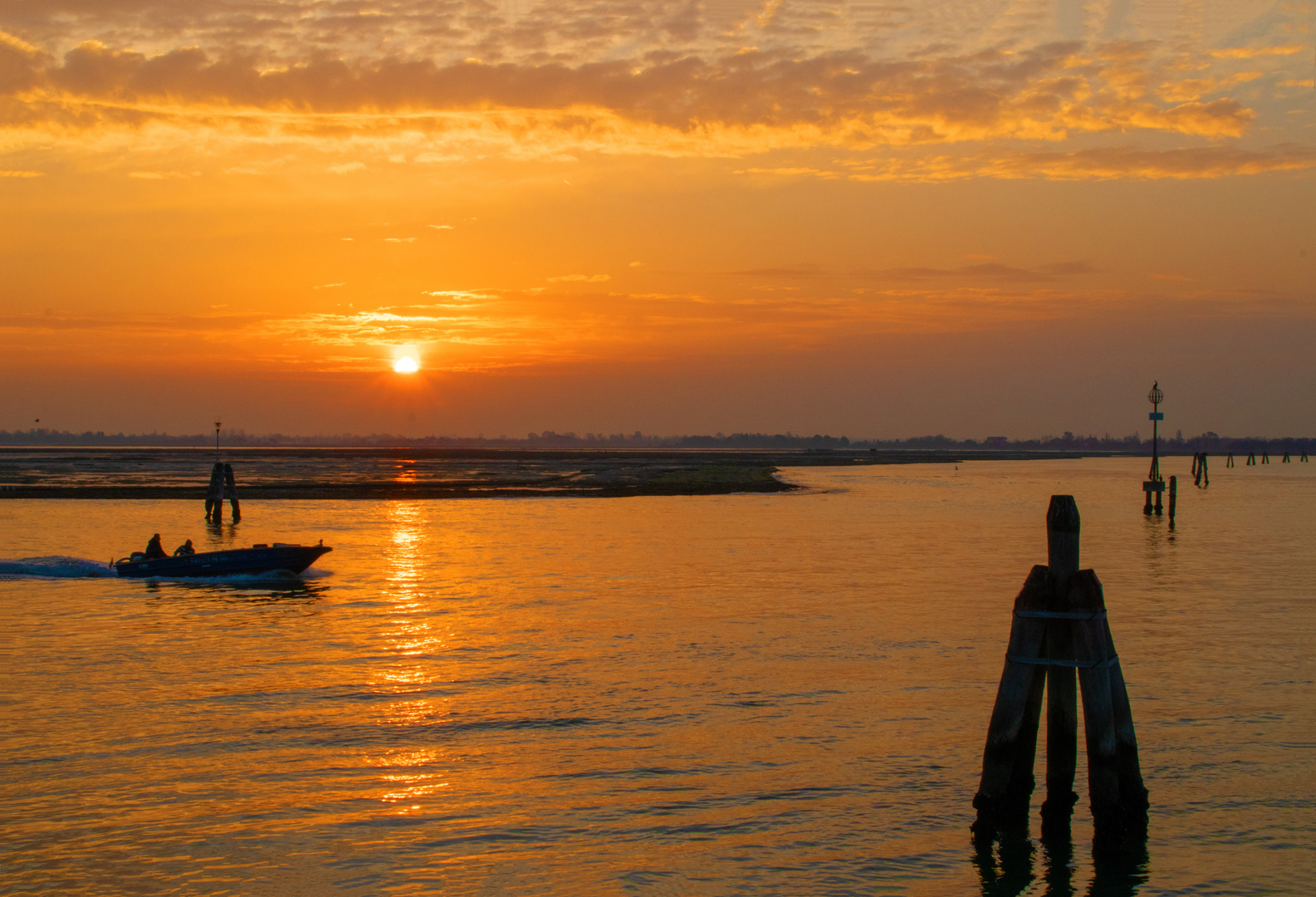 Sonnenaufgang Murano