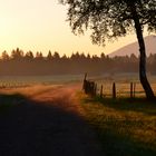 Sonnenaufgang nach 22h Wandern bei den 24h von Bayern 2013