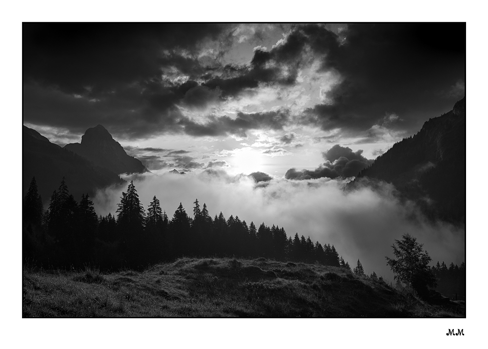 Sonnenaufgang nach dem grossen Regen