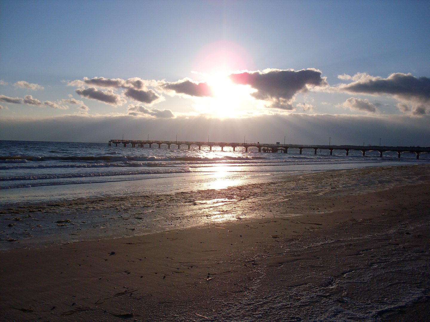 Sonnenaufgang nach dem Sturm