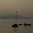 Sonnenaufgang nächster Tag, am Lago Maggiore