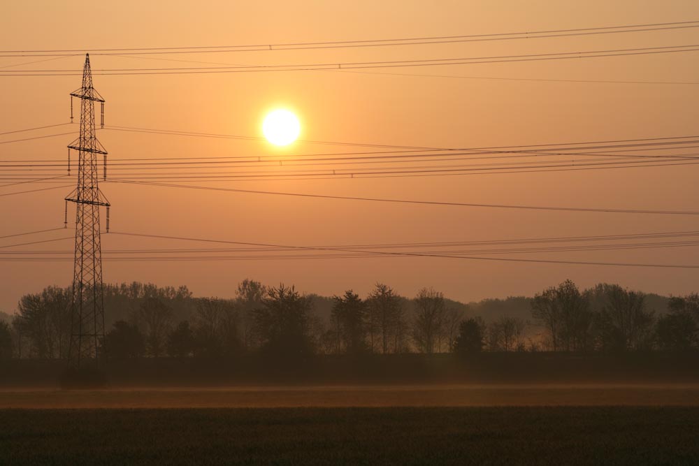 Sonnenaufgang nähe Paderborn